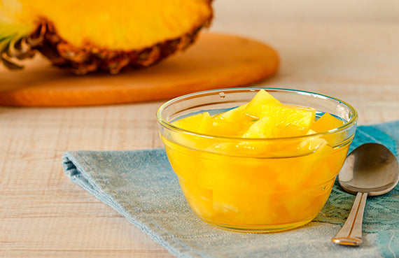 Piña al jugo