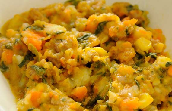Charquicán vegetariano