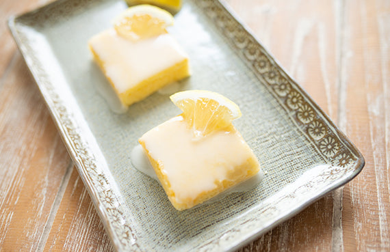 Brownie de limón