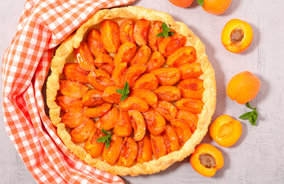 Tarta de damascos