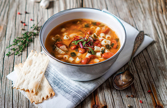 Minestrone primaveral