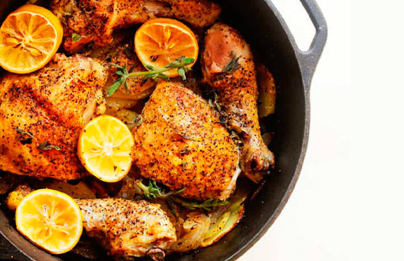 Pollo a la naranja