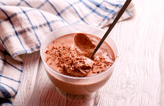 Mousse de manjar