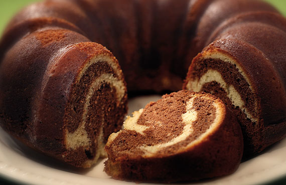 Queque mármol (vainilla - chocolate)