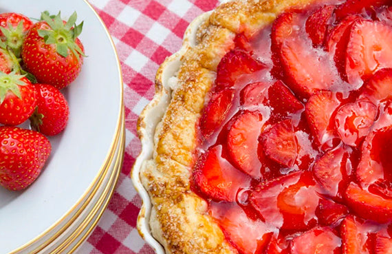 Tarte Tatin de frutillas