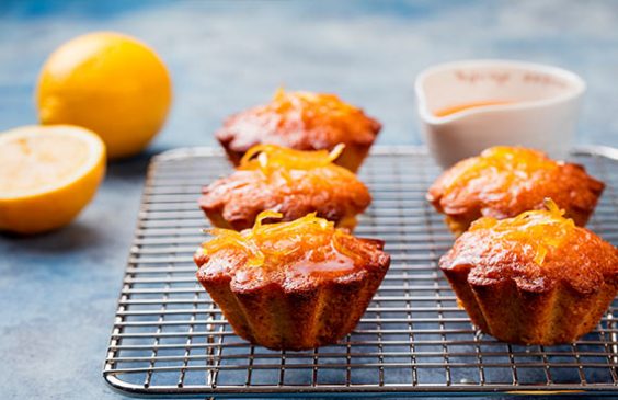 Muffins de limón