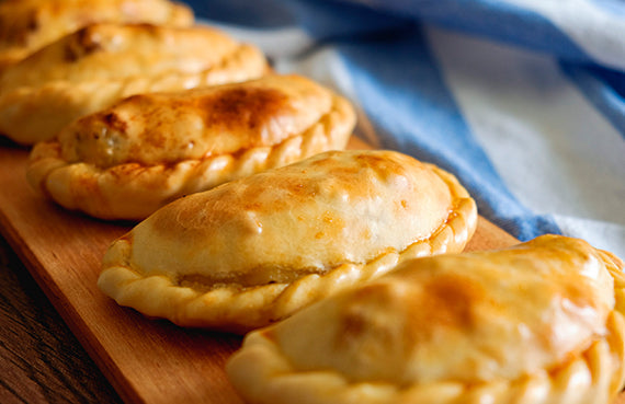 Masa de empanadas sin lactosa