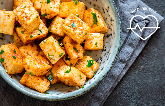 Tofu de garbanzos