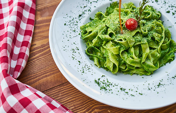 Pasta de espinacas