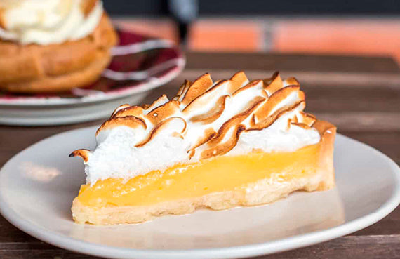Pie de limón sin gluten ni lactosa