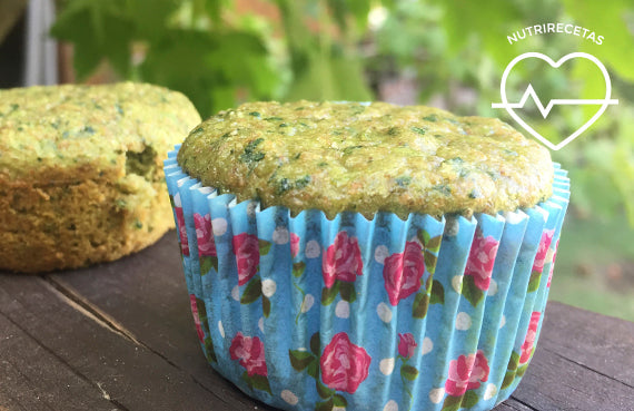 Muffins de espinaca