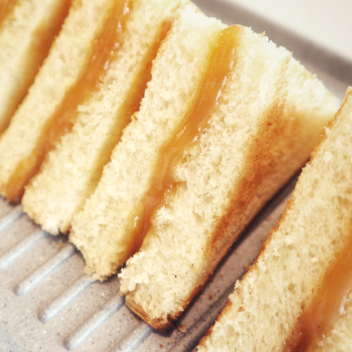 Cuadrados de dulce de leche y coco