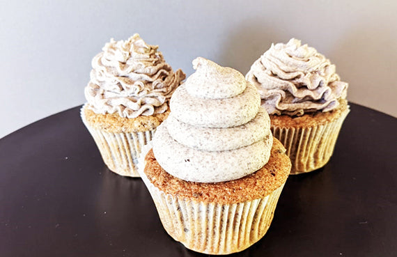 Cupcakes de cookies and cream