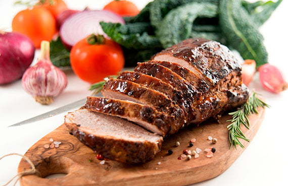 Solomillo de cerdo con miel y jengibre