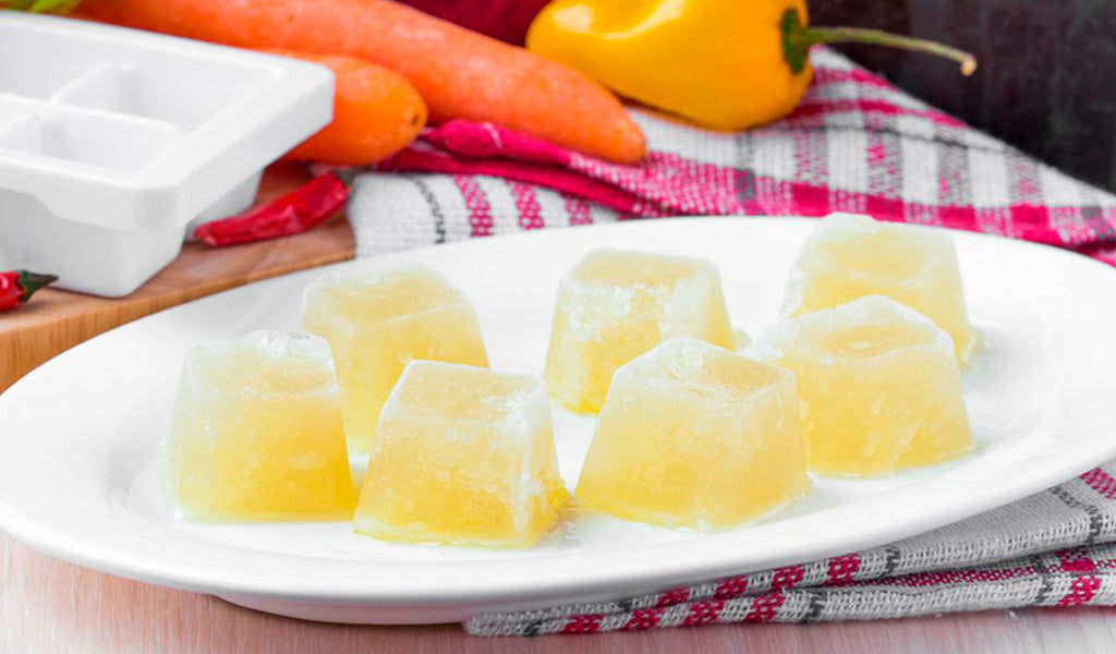 Caldo concentrado en caluga