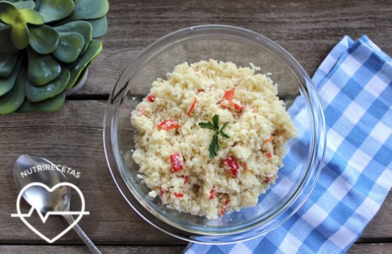 Arroz de coliflor