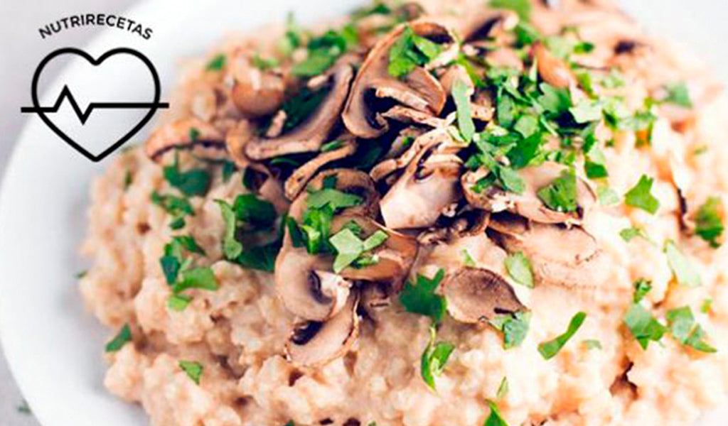 Risotto integral al vino tinto