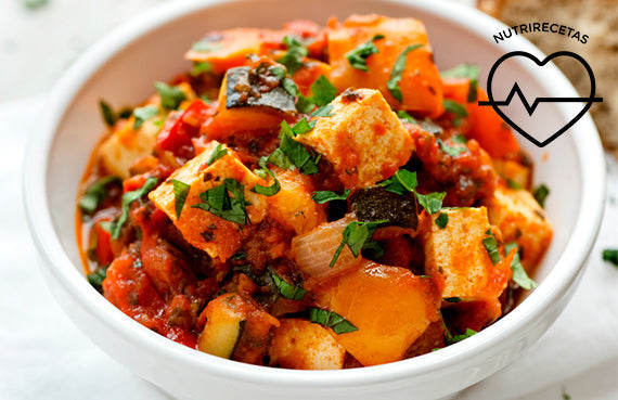 Curry de tofu y verduras