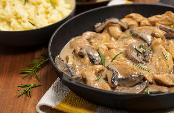 Strogonoff de solomillo "Receta Rusa"