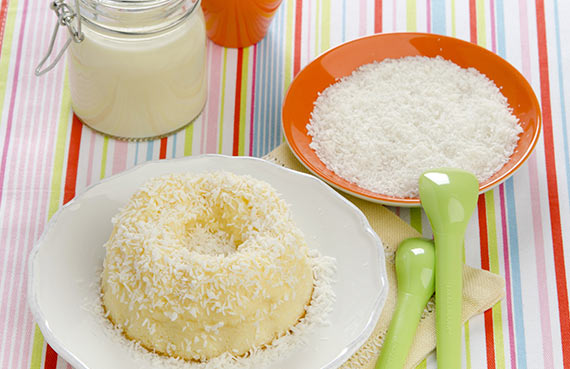 Flan de coco