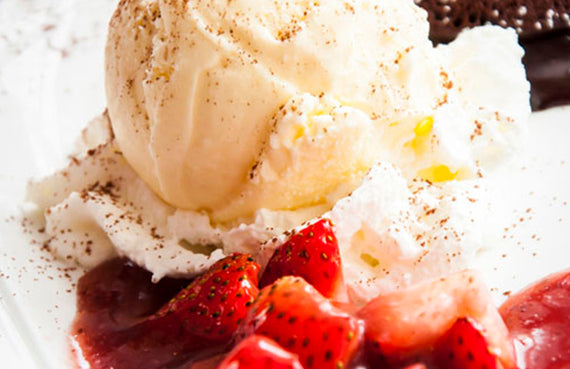 Helado de miel