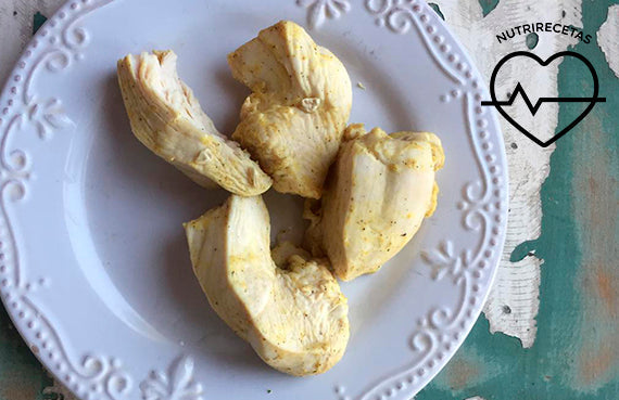 Pollo al vapor