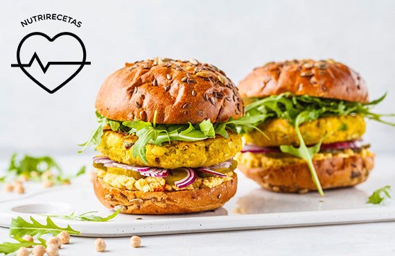 Hamburguesas de garbanzos