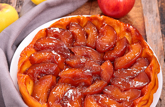 Tarte tatin o tarta de manzanas acarameladas