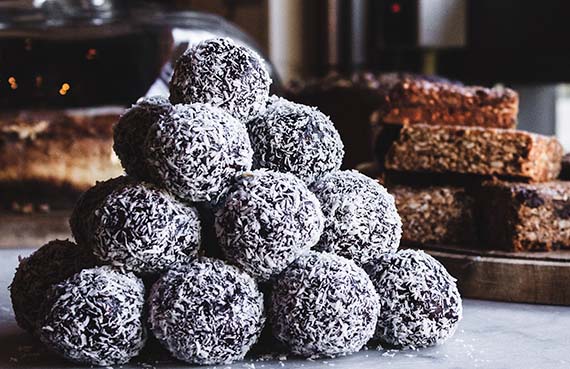 Fudge de avellana y almendras