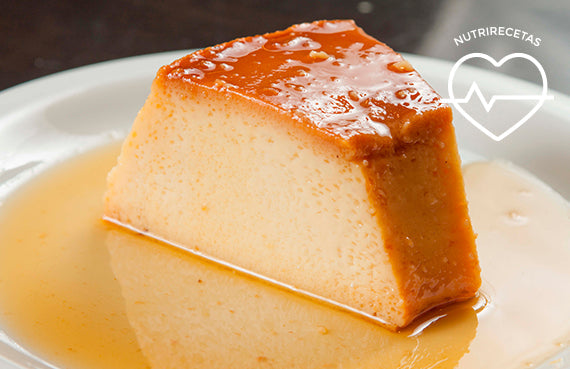 Flan de cola de mono sin azúcar