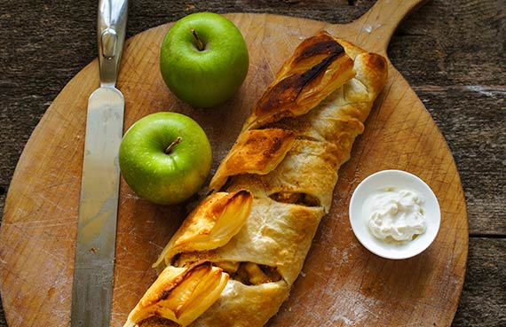 Strudel de manzana