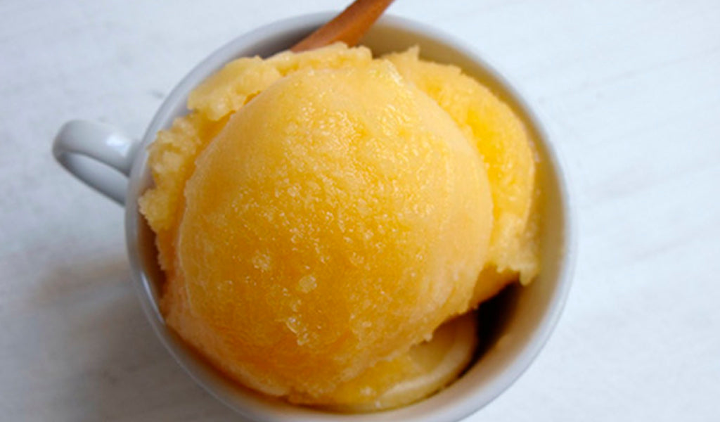 Sorbete de naranjas