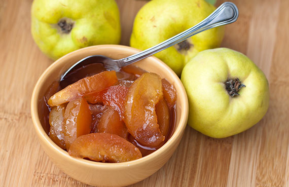 Membrillos al jugo