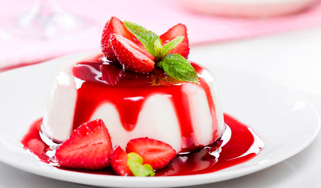 Panna cotta de vainilla