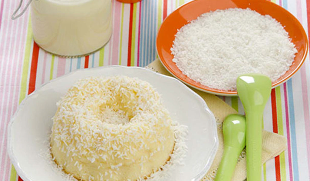 Flan de coco