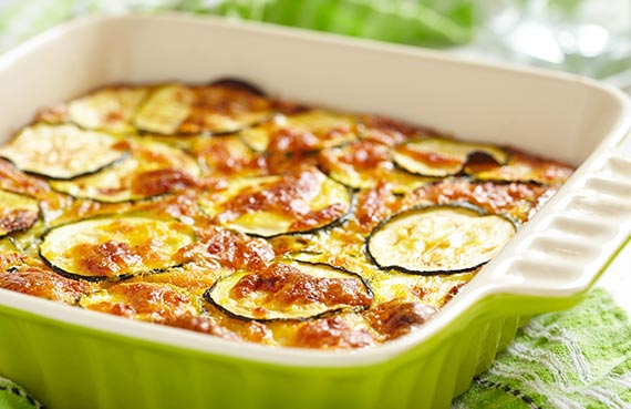 Budín de zapallos italianos