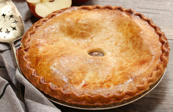 Tarta de manzanas con manjar