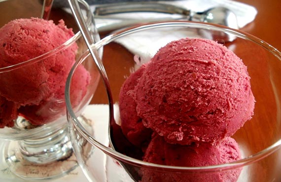 Sorbete de frutas