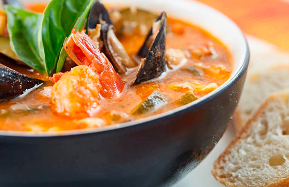 Caldillo de mariscos