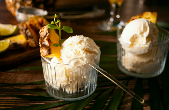 Helado de Piña