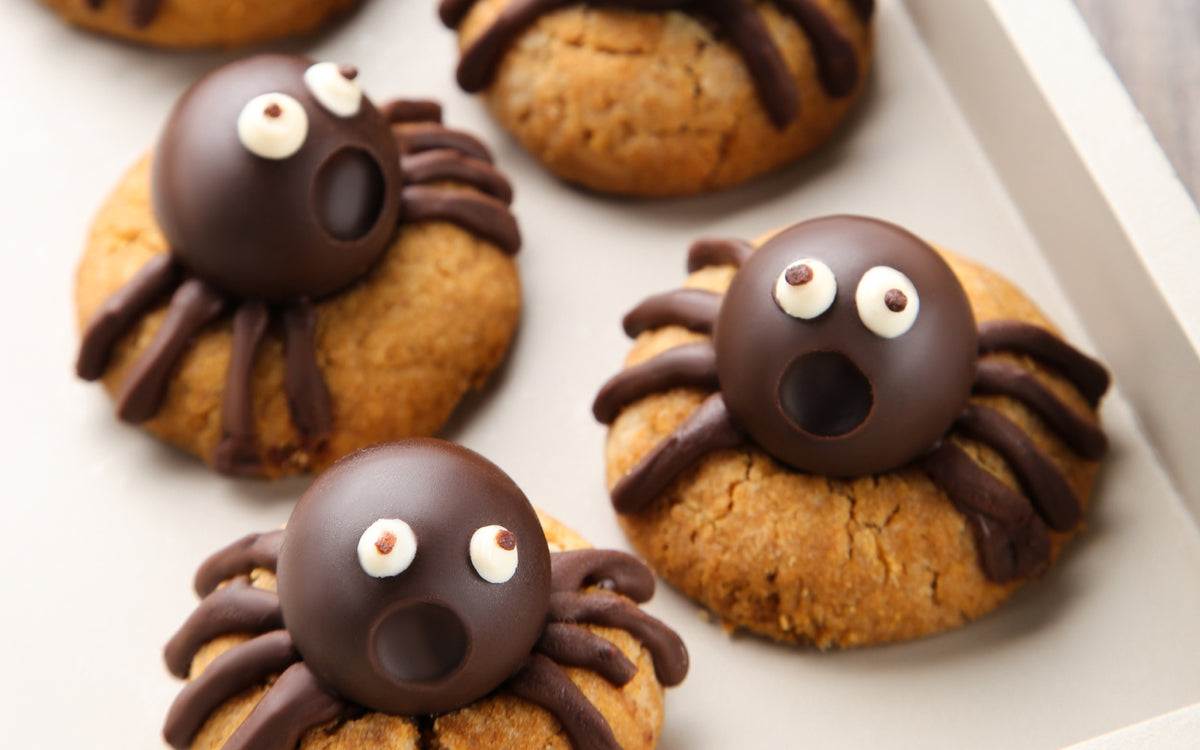 Arañacookies (galletas de halloween)