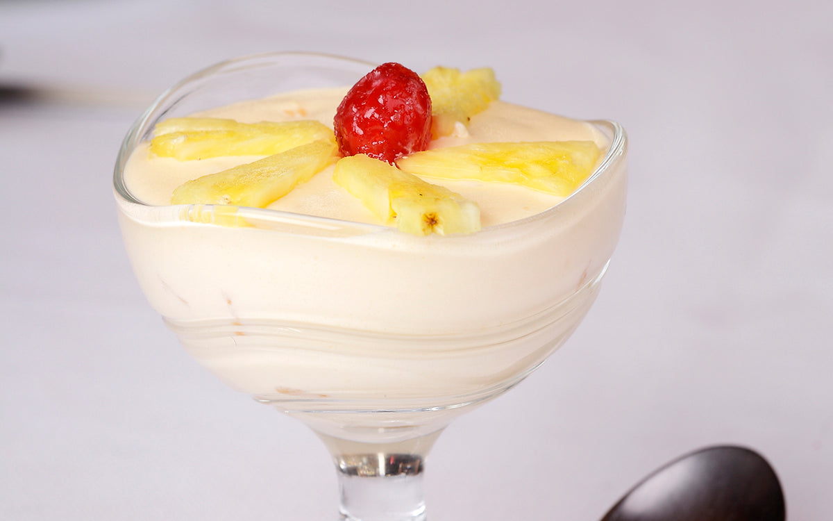 Mousse de piña