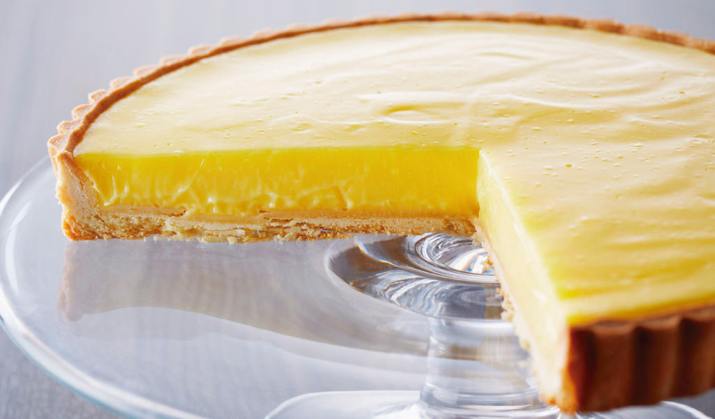 Pie de lemón curd