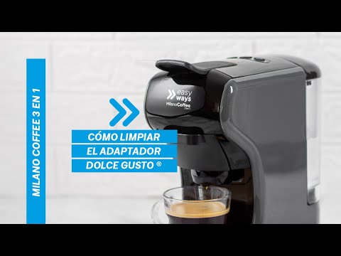 Cómo limpiar el adaptador Dolce Gusto ® de Milano Coffee 3 en 1