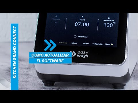 Como actualizar el software de Kitchen Grand Connect