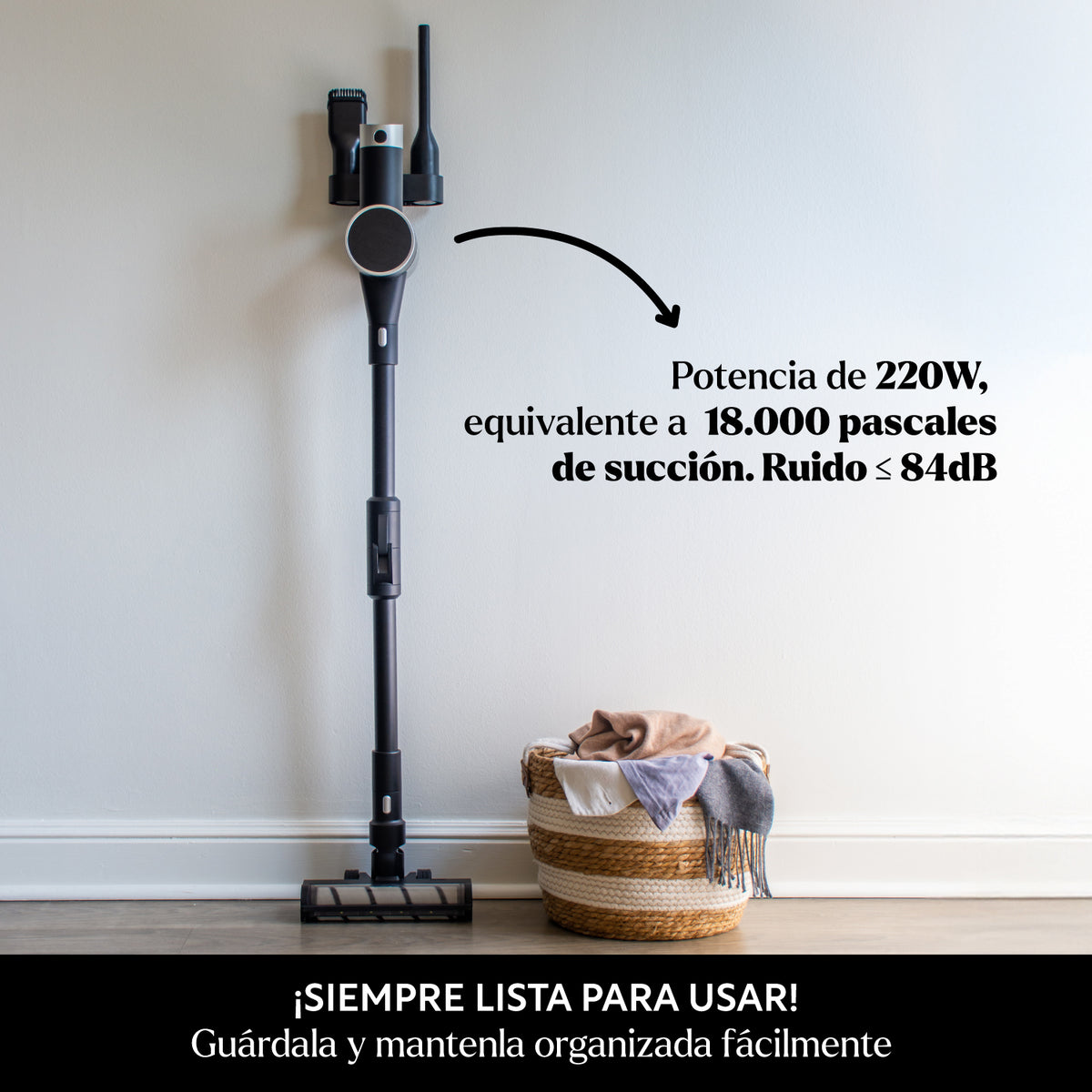 Aspiradora Vertical Inalámbrica Cyclone Lite EasyWays
