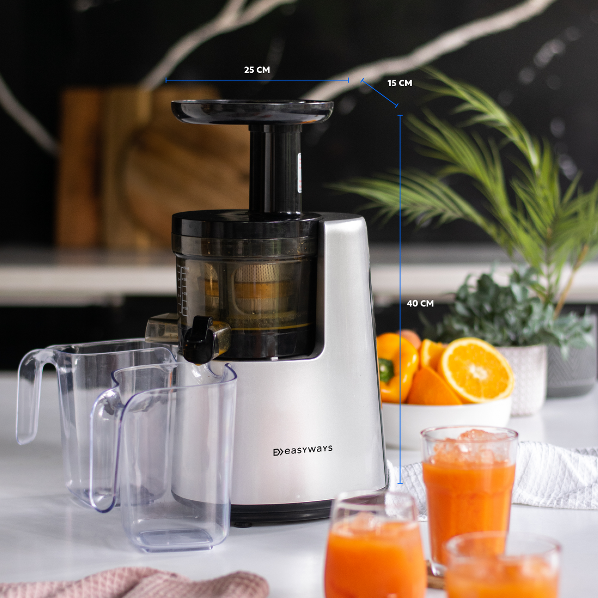Prensadora de Jugo En Frío Slow Juicer Pro EasyWays