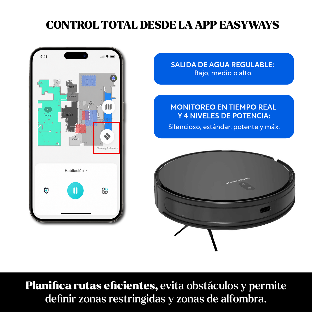 Aspiradora Robot SmartClean Lite