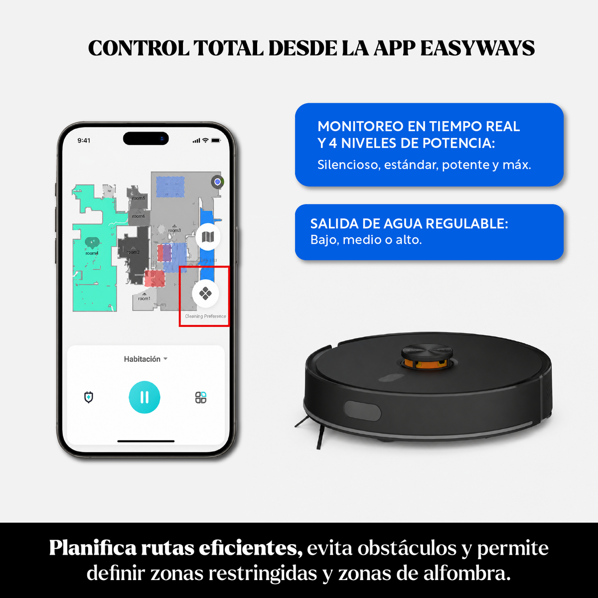 Aspiradora Robot SmartClean 360 Prime