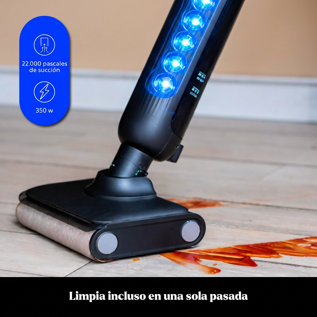Aspiradora Vertical Inalámbrica Trapea HydroSweep EasyWays
